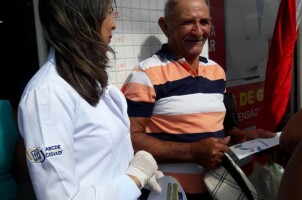 ABCDE/CESVASF REALIZA UMA “BLITZ SAÚDE” EM CABROBÓ